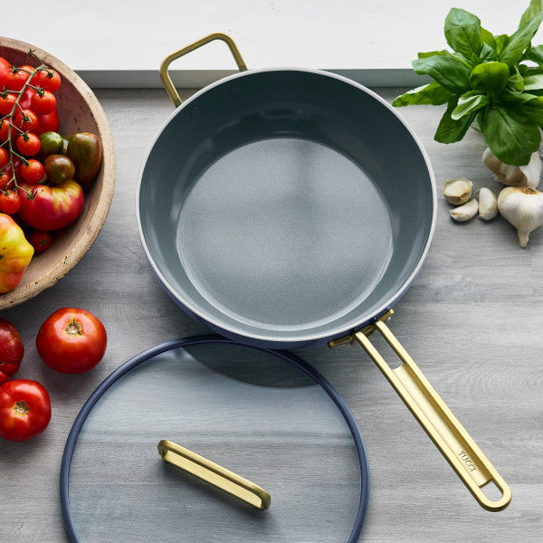 Stanley Tucci Ceramic Non-Stick 29cm Junior Stanley Pan | Oxford Blue