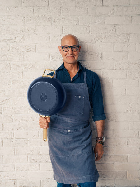 Stanley Tucci Ceramic Non-Stick 29cm Junior Stanley Pan | Oxford Blue