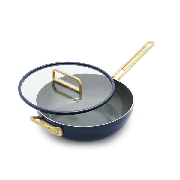 Stanley Tucci Ceramic Non-Stick 29cm Junior Stanley Pan | Oxford Blue