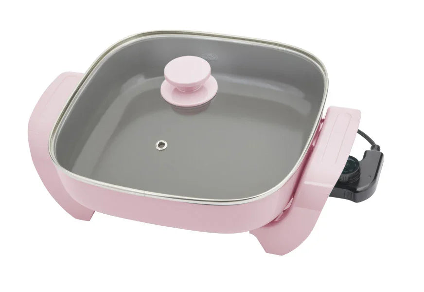 Greenlife Electric Skillet - Pink - LX2001 - Homewares, Outdoor, Phone Accessories, Cases, Speakers, Headphones + More -