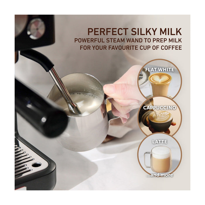Sunbeam Origins Slimline Espresso Coffee Machine - Black