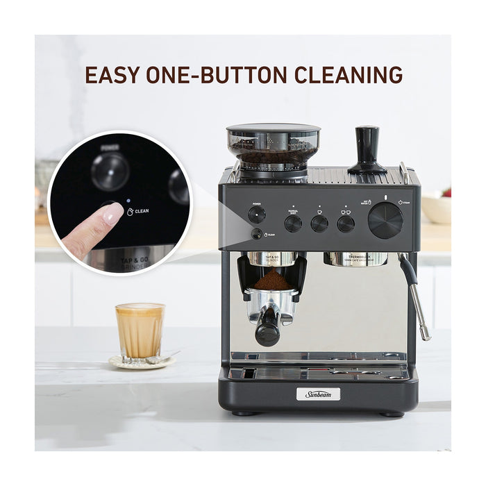 Sunbeam Origins Classic Espresso Coffee Machine - Black