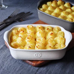 Emile Henry Medium Rectangular Oven Dish - Flour - LX2001 - Homewares, Outdoor, Phone Accessories, Cases, Speakers, Headphones + More -