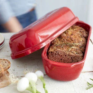 Emile Henry Large Bread Loaf Baker - Burgundy - LX2001 - Homewares, Outdoor, Phone Accessories, Cases, Speakers, Headphones + More -