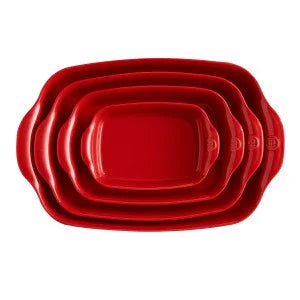 Emile Henry Medium Rectangular Oven Dish - Burgundy - LX2001 - Homewares, Outdoor, Phone Accessories, Cases, Speakers, Headphones + More -