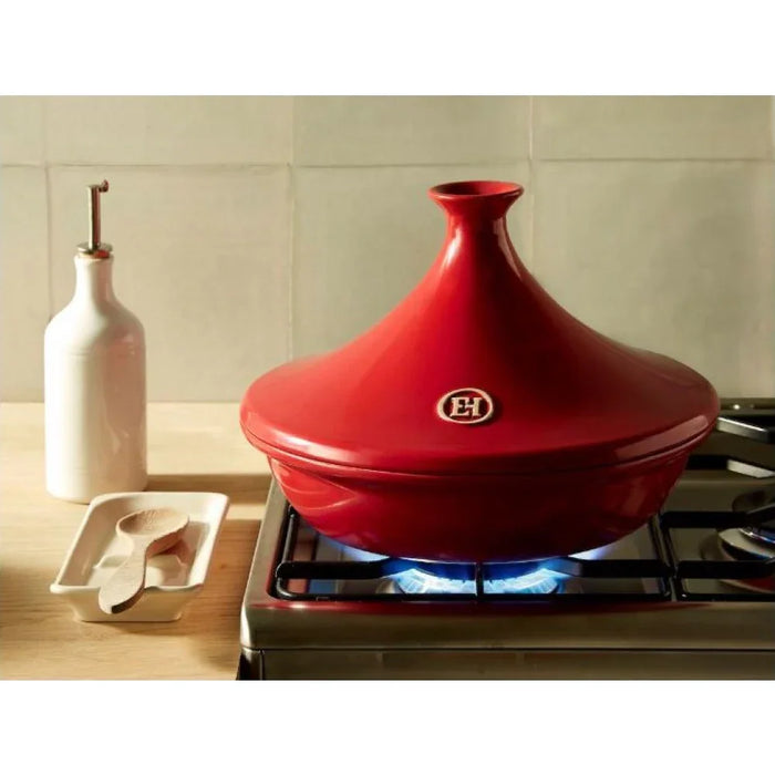 Emile Henry Tagine Small 27cm - Burgundy - LX2001 - Homewares, Outdoor, Phone Accessories, Cases, Speakers, Headphones + More -