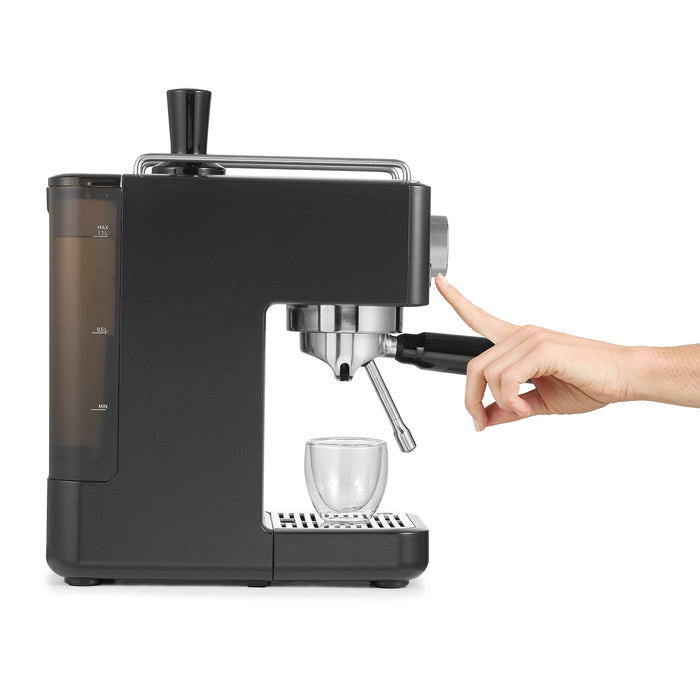 Sunbeam Origins Slimline Espresso Coffee Machine - Black