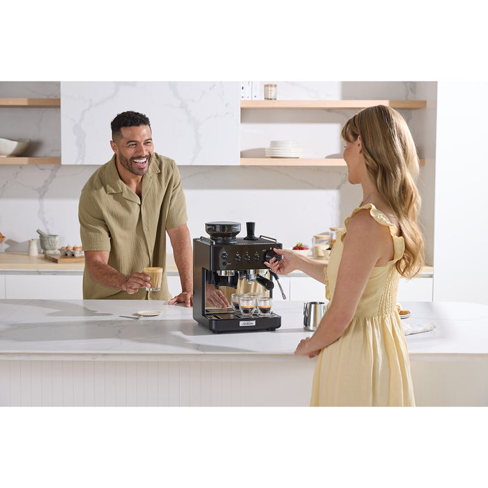 Sunbeam Origins Classic Espresso Coffee Machine - Black