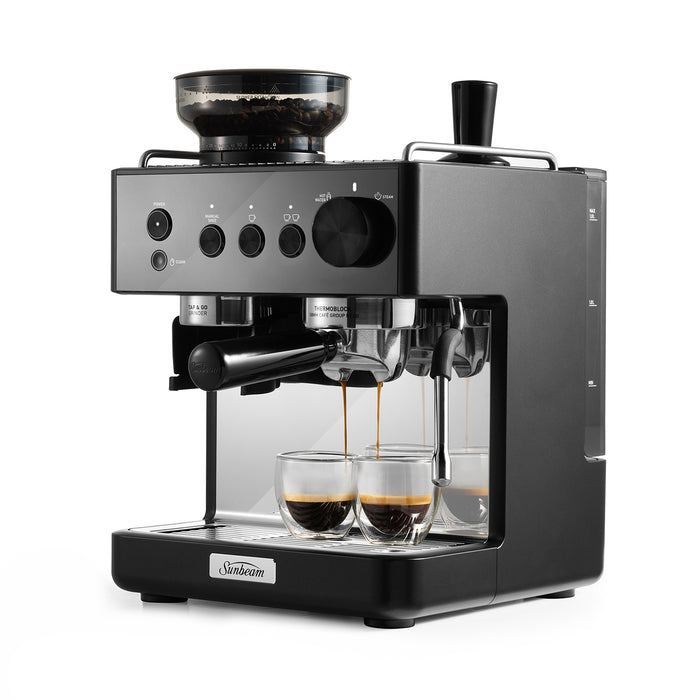 Sunbeam Origins Classic Espresso Coffee Machine - Black