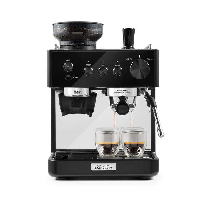 Sunbeam Origins Classic Espresso Coffee Machine - Black