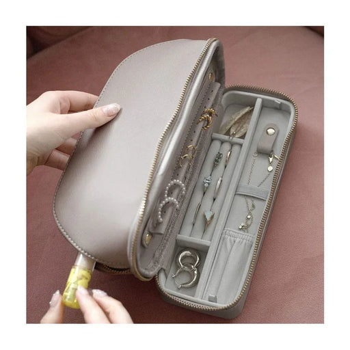 Stackers Makeup and Jewellery Bag Taupe - LX2001 - Homewares, Outdoor, Phone Accessories, Cases, Speakers, Headphones + More -