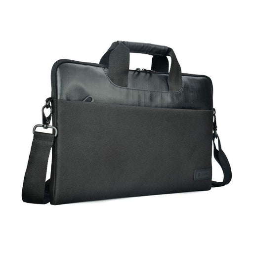Evol Byron 13.3" - 14.1" Water Resistant Slim Briefcase Black - LX2001 - Homewares, Outdoor, Phone Accessories, Cases, Speakers, Headphones + More -