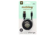 Mobling Braided Cable USB-A to Lightning - 1.2m Black - LX2001 - Homewares, Outdoor, Phone Accessories, Cases, Speakers, Headphones + More -