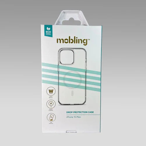 Mobling iPhone 15 Plus Drop Case Magsafe - 3m Clear - LX2001 - Homewares, Outdoor, Phone Accessories, Cases, Speakers, Headphones + More -