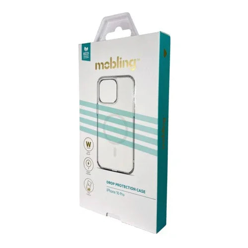 Mobling iPhone 16 Pro Drop Case Magsafe - 3m Clear - LX2001 - Homewares, Outdoor, Phone Accessories, Cases, Speakers, Headphones + More -
