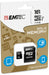 Emtec MicroSD Memory Card 16GB Class 10 With SD Adapter Gold - LX2001 - Homewares, Outdoor, Phone Accessories, Cases, Speakers, Headphones + More -