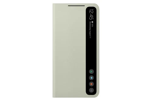 Samsung S21 FE Smart Clear View Cover Olive Case - LX2001 - Homewares, Outdoor, Phone Accessories, Cases, Speakers, Headphones + More -
