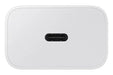 Samsung 25W Compact Charger Type C (no cable) White - LX2001 - Homewares, Outdoor, Phone Accessories, Cases, Speakers, Headphones + More -