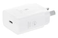Samsung 25W Compact Charger Type C (no cable) White - LX2001 - Homewares, Outdoor, Phone Accessories, Cases, Speakers, Headphones + More -