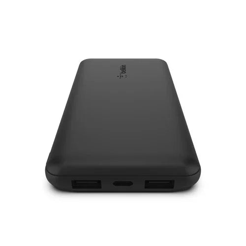 Belkin Powerbank 10k mAh 3Port USB A to C Cable Black - LX2001 - Homewares, Outdoor, Phone Accessories, Cases, Speakers, Headphones + More -