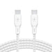 Belkin C-C Braided Cable 100W -2M White - LX2001 - Homewares, Outdoor, Phone Accessories, Cases, Speakers, Headphones + More -