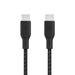 Belkin C-C Braided Cable 100W -3M Black - LX2001 - Homewares, Outdoor, Phone Accessories, Cases, Speakers, Headphones + More -