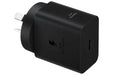 Samsung 45W Charger With Cable Black - LX2001 - Homewares, Outdoor, Phone Accessories, Cases, Speakers, Headphones + More -