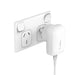 Belkin 30W Wall Charger + USB-C to C Cable White - LX2001 - Homewares, Outdoor, Phone Accessories, Cases, Speakers, Headphones + More -