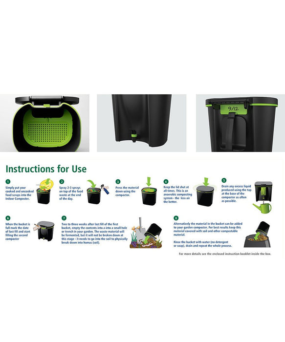 Maze - 14lt Indoor Composter Kit