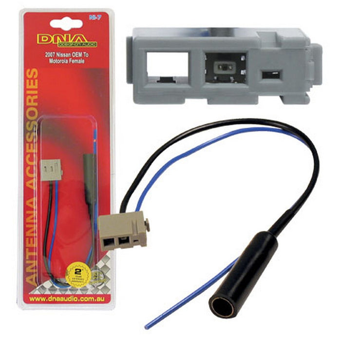 DNA AERIAL ADAPTER STANDARD SOCKET TO NISSAN (RECTANGLE PLUG)