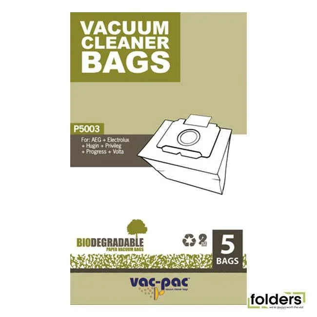 VacPac Vacuum Cleaner Paper Bags - LX2001 - Homewares, Outdoor, Phone Accessories, Cases, Speakers, Headphones + More -