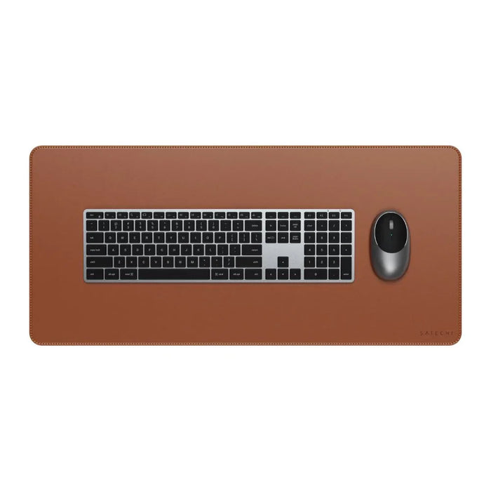 Satechi Vegan-Leather Premium Desk Mat (Brown) - LX2001 - Homewares, Outdoor, Phone Accessories, Cases, Speakers, Headphones + More -