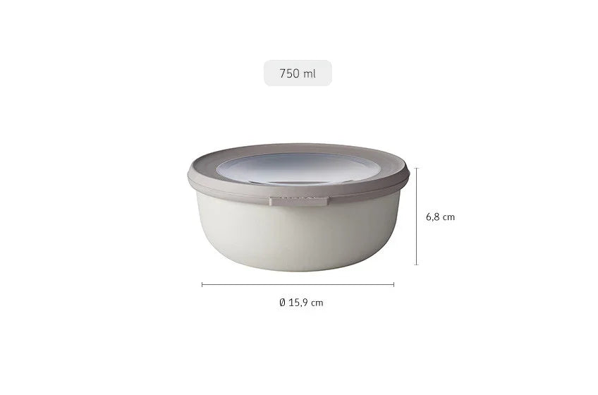 Mepal Cirqula Round 750ml Nordic White - LX2001 - Homewares, Outdoor, Phone Accessories, Cases, Speakers, Headphones + More -