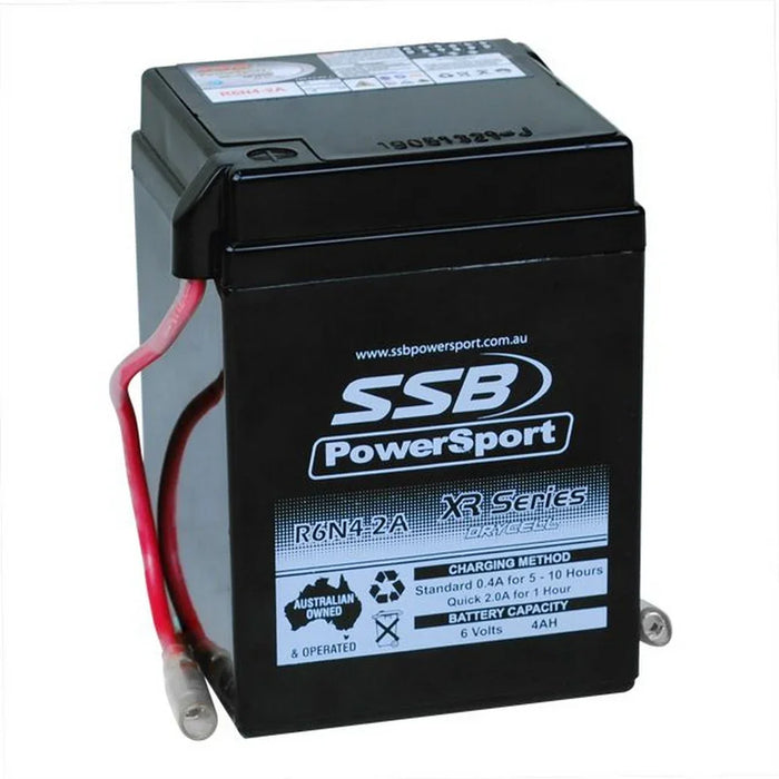 Motorcycle motorbike battery (Y6N4-2A) AGM 6V 4AH BY SSB - LX2001 - Homewares, Outdoor, Phone Accessories, Cases, Speakers, Headphones + More -