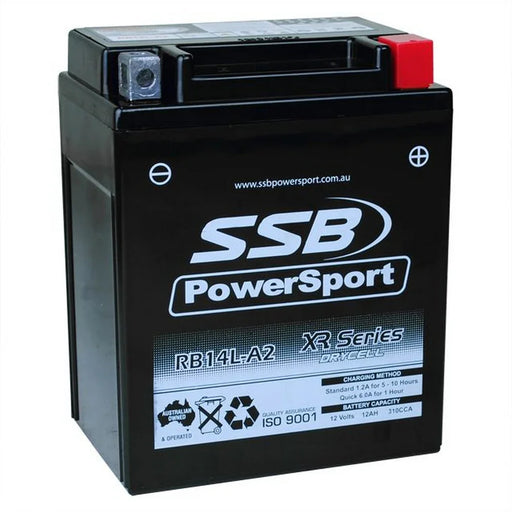 Motorcycle motorbike battery (YB14L-A2) AGM 12V 12AH 310CCA BY SSB - LX2001 - Homewares, Outdoor, Phone Accessories, Cases, Speakers, Headphones + More -