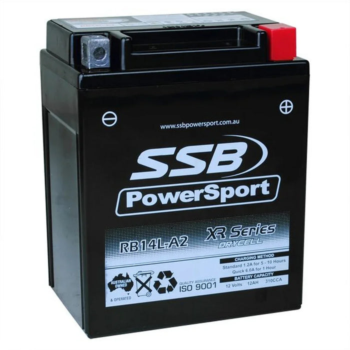 Motorcycle motorbike battery (YB14L-A2) AGM 12V 12AH 310CCA BY SSB - LX2001 - Homewares, Outdoor, Phone Accessories, Cases, Speakers, Headphones + More -