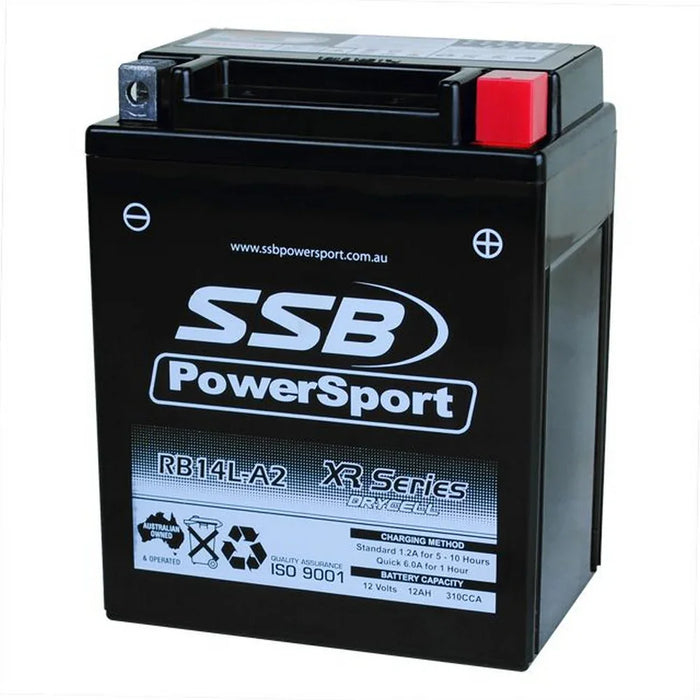 Motorcycle motorbike battery (YB14L-A2) AGM 12V 12AH 310CCA BY SSB - LX2001 - Homewares, Outdoor, Phone Accessories, Cases, Speakers, Headphones + More -
