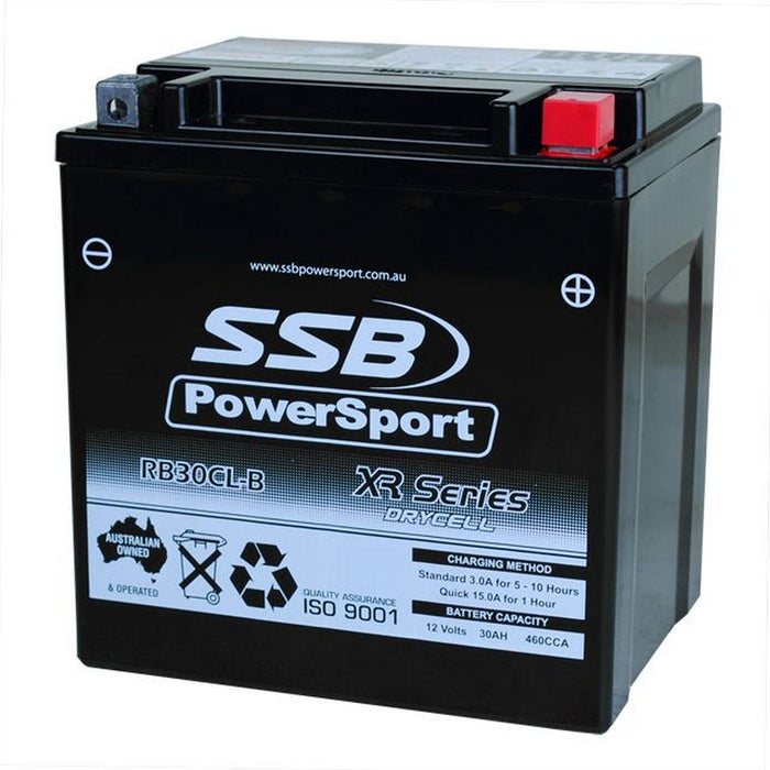 Motorcycle motorbike battery (YB30CL-B) AGM 12V 30AH 460CCA SSB