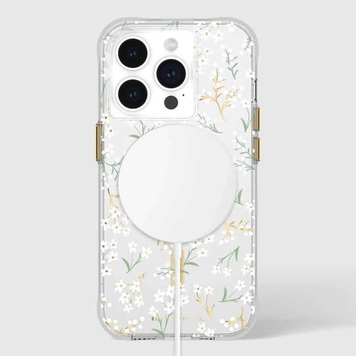Casemate iPhone 15 Pro Rifle Paper Co. Petite Fleurs MagSafe - LX2001 - Homewares, Outdoor, Phone Accessories, Cases, Speakers, Headphones + More -