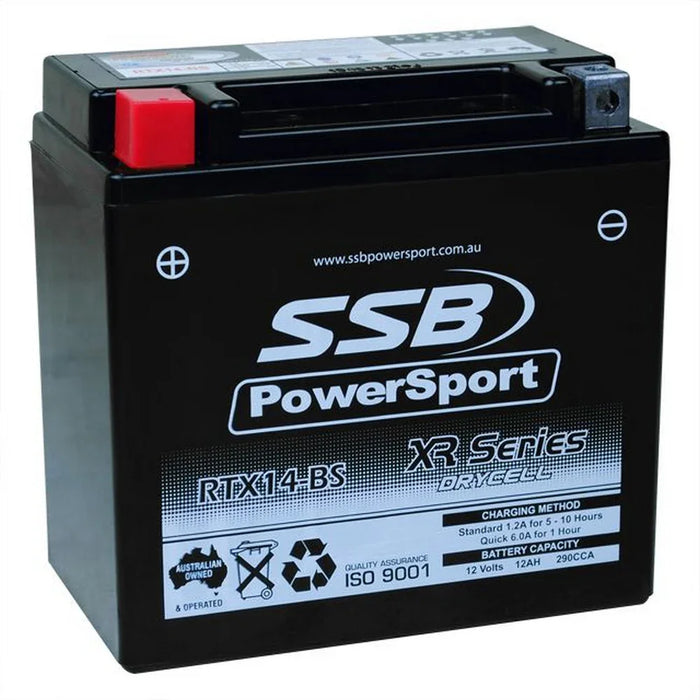 Motorcycle motorbike battery (YTX14-BS) AGM 12V 12AH 290CCA SSB - LX2001 - Homewares, Outdoor, Phone Accessories, Cases, Speakers, Headphones + More -