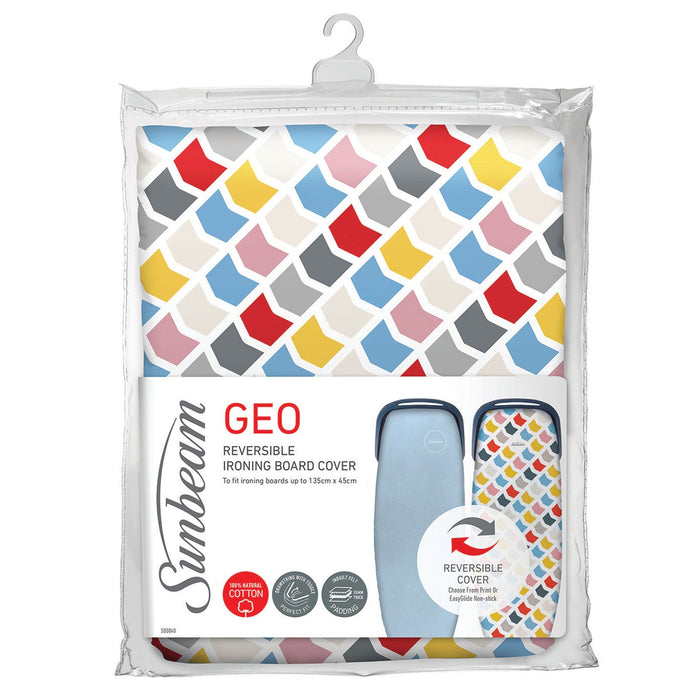 Sunbeam Ironing Board Cover Geo Revers