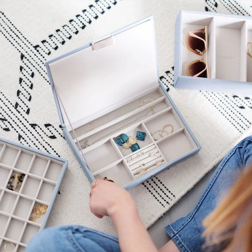 Stackers Classic Jewellery Box Set 3 Dusky Blue - LX2001 - Homewares, Outdoor, Phone Accessories, Cases, Speakers, Headphones + More -