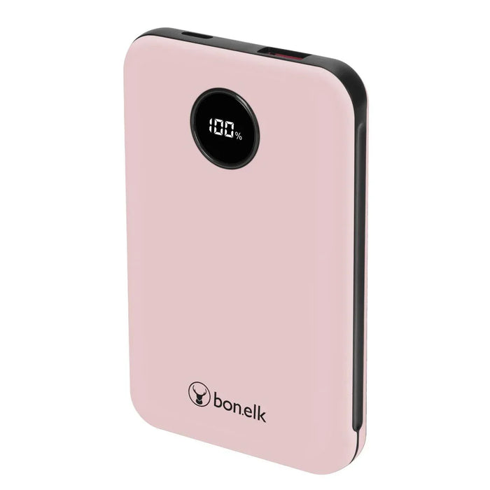 Bonelk Power Bank Mini 10,000mAh Powerbank PD20W / QC 22.5W (Pink) - LX2001 - Homewares, Outdoor, Phone Accessories, Cases, Speakers, Headphones + More -