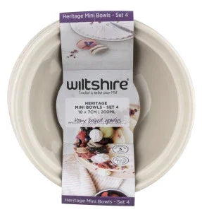 Wiltshire
Heritage Bowls 10cm - Set 4 - LX2001 - Homewares, Outdoor, Phone Accessories, Cases, Speakers, Headphones + More -
