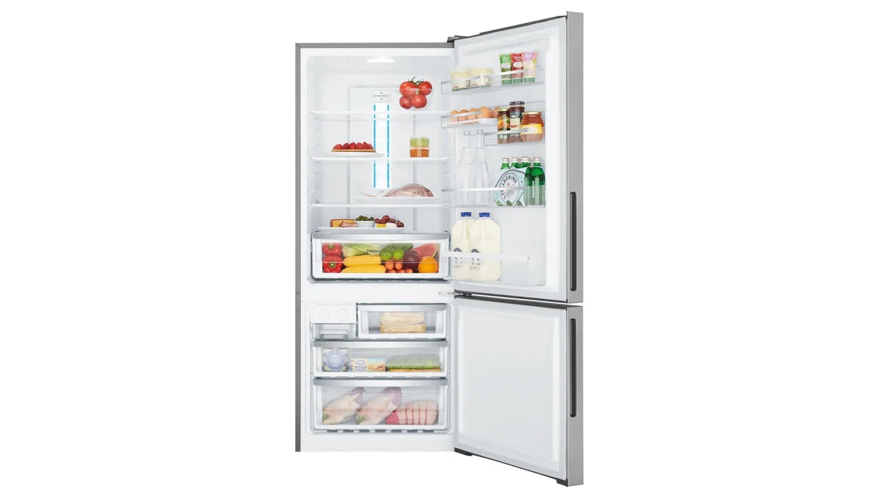 Cod Fridge Westinghouse 425L bottom freezer fridge, silver with manual humidity-c ...