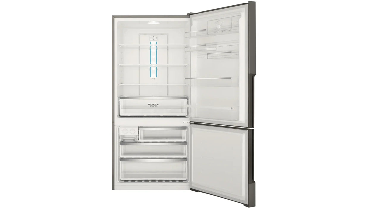 Westinghouse 496L bottom freezer fridge, dark stainless steel, with manual humid - LX2001 - Homewares, Outdoor, Phone Accessories, Cases, Speakers, Headphones + More -