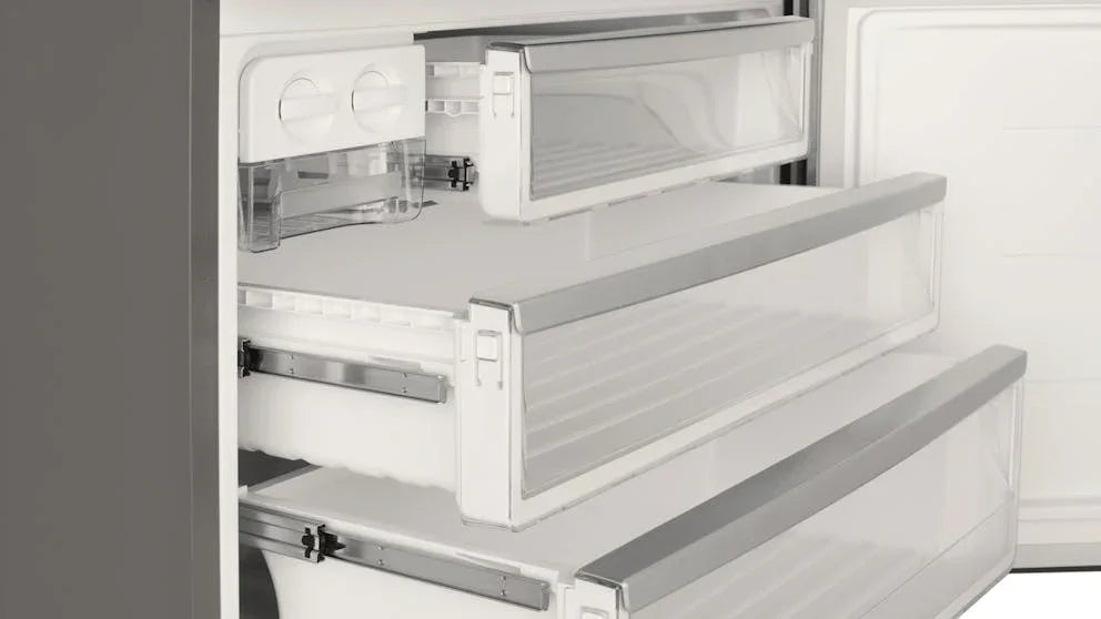 Westinghouse 496L bottom freezer fridge, dark stainless steel, with manual humid - LX2001 - Homewares, Outdoor, Phone Accessories, Cases, Speakers, Headphones + More -