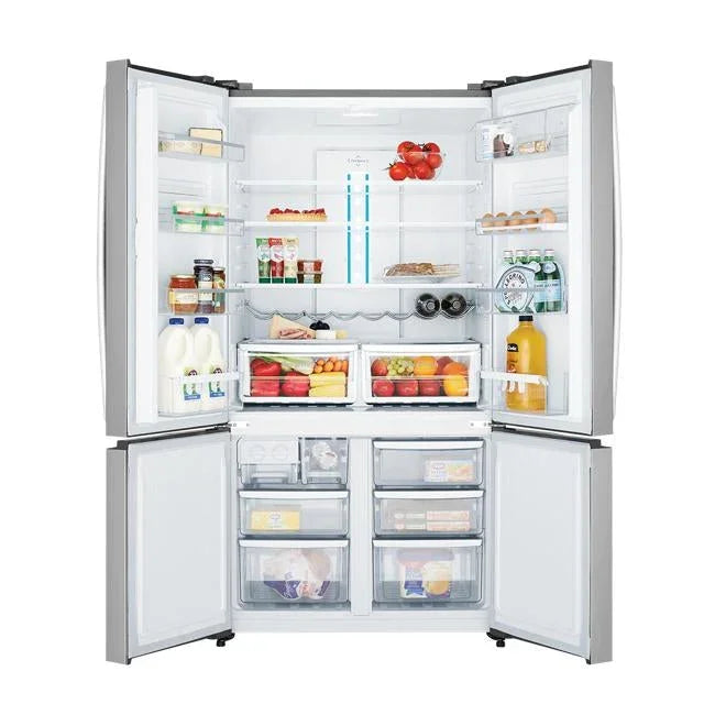 Westinghouse 541L quad door fridge, natural stainless steel, designed to fit ins - LX2001 - Homewares, Outdoor, Phone Accessories, Cases, Speakers, Headphones + More -