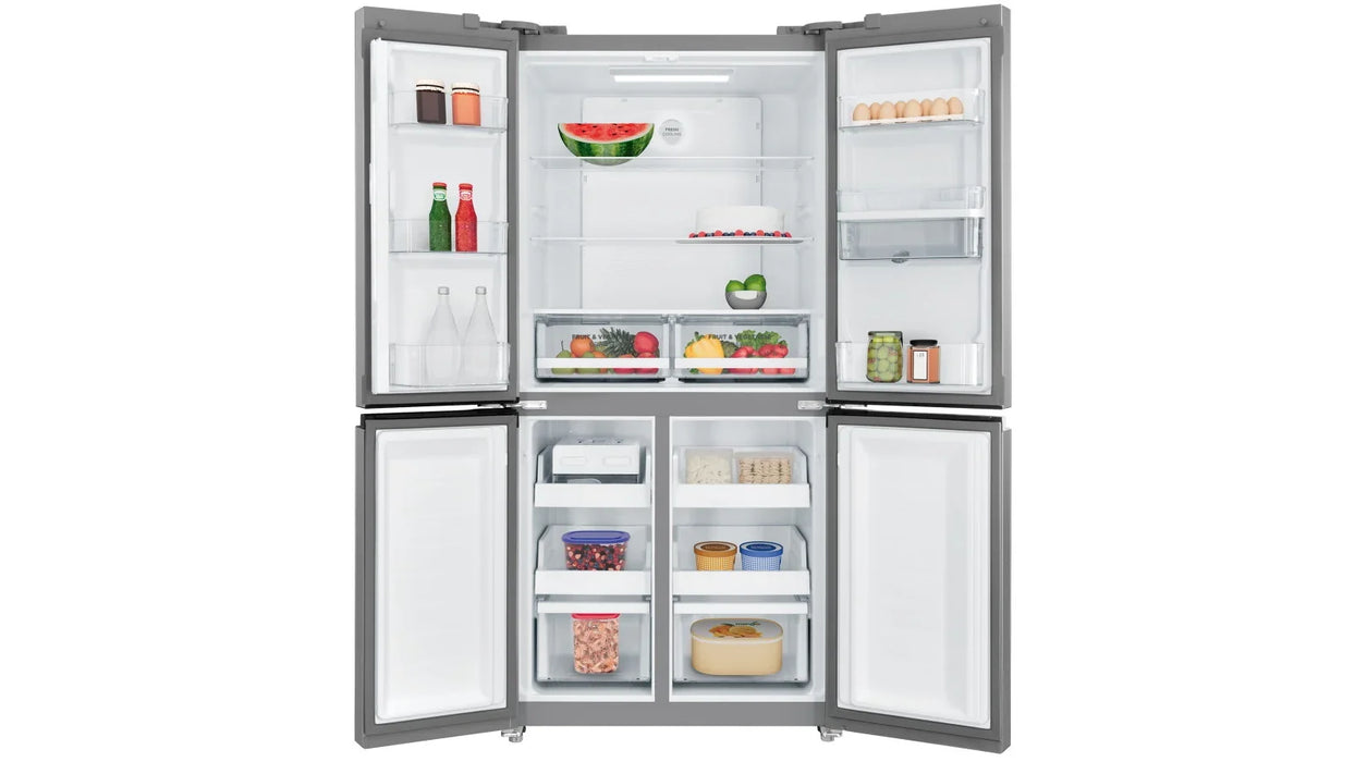 Westinghouse 492L quad door fridge, silver with in-door water dispenser, refilla - LX2001 - Homewares, Outdoor, Phone Accessories, Cases, Speakers, Headphones + More -
