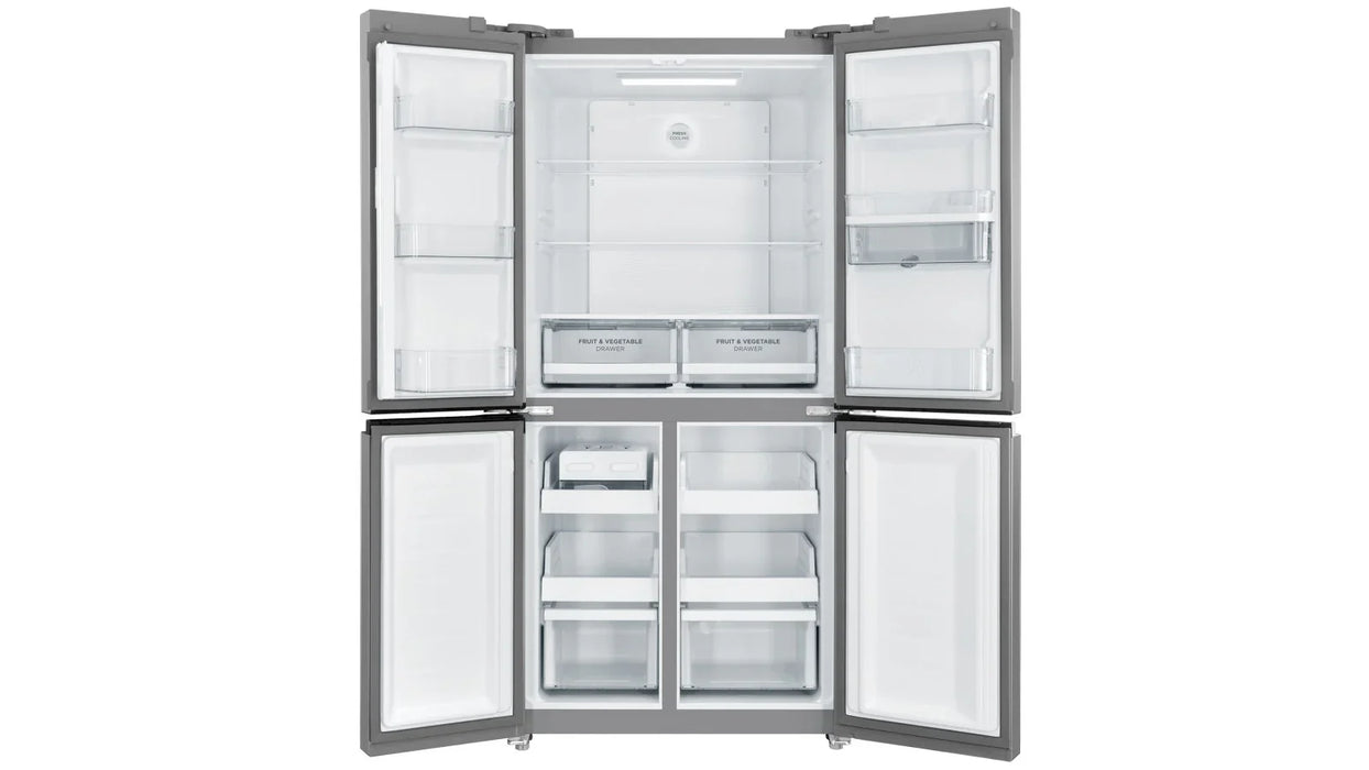Westinghouse 492L quad door fridge, silver with in-door water dispenser, refilla - LX2001 - Homewares, Outdoor, Phone Accessories, Cases, Speakers, Headphones + More -